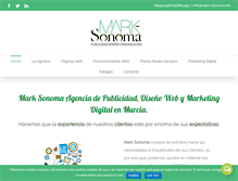Tablet Screenshot of mark-sonoma.com